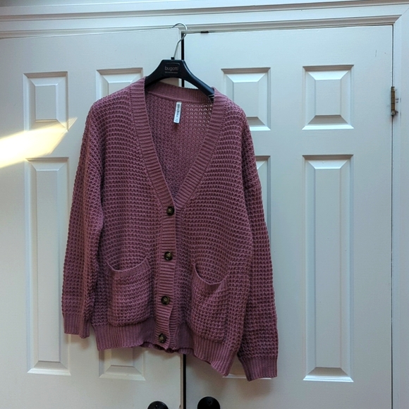 Mauve cardigan - Picture 1 of 3